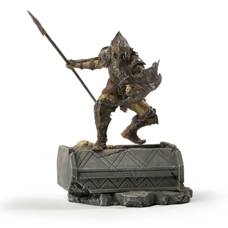 La statue  l'chelle blinde 1:10 de Lord of the Rings Orc 1:10