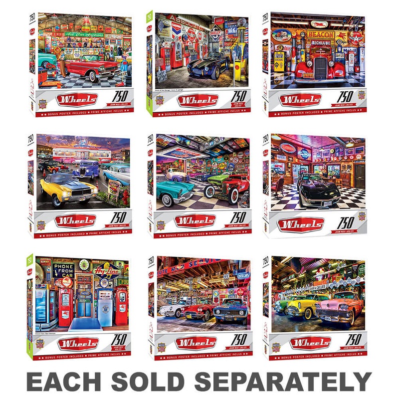 Puzzle de roues MP (750 PC)
