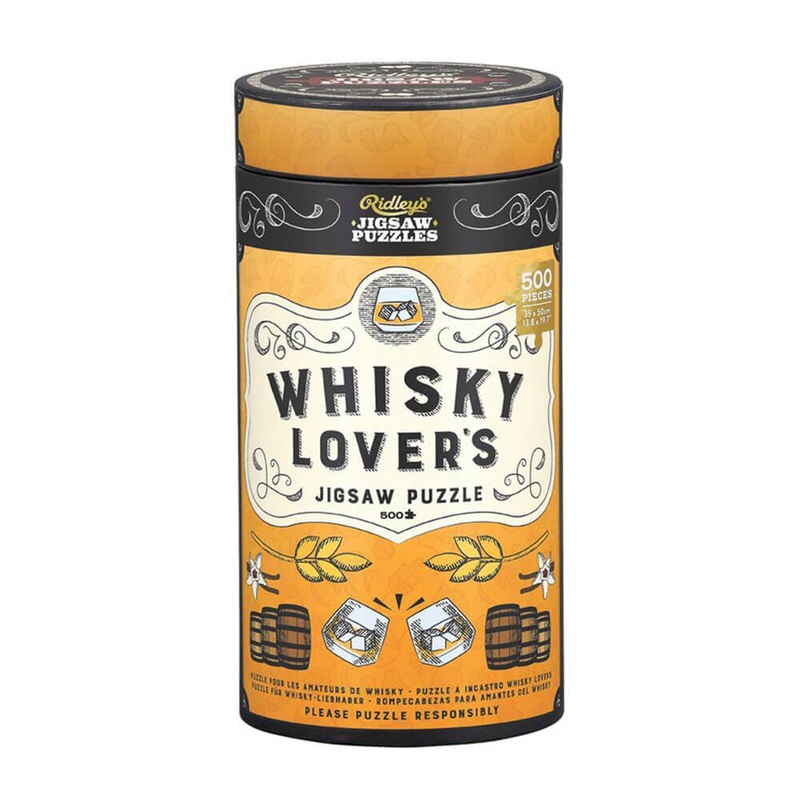 Ridley's Jigsaw Puzzle 500pcs Whisky Lovers UK (50x35cm-20 ")