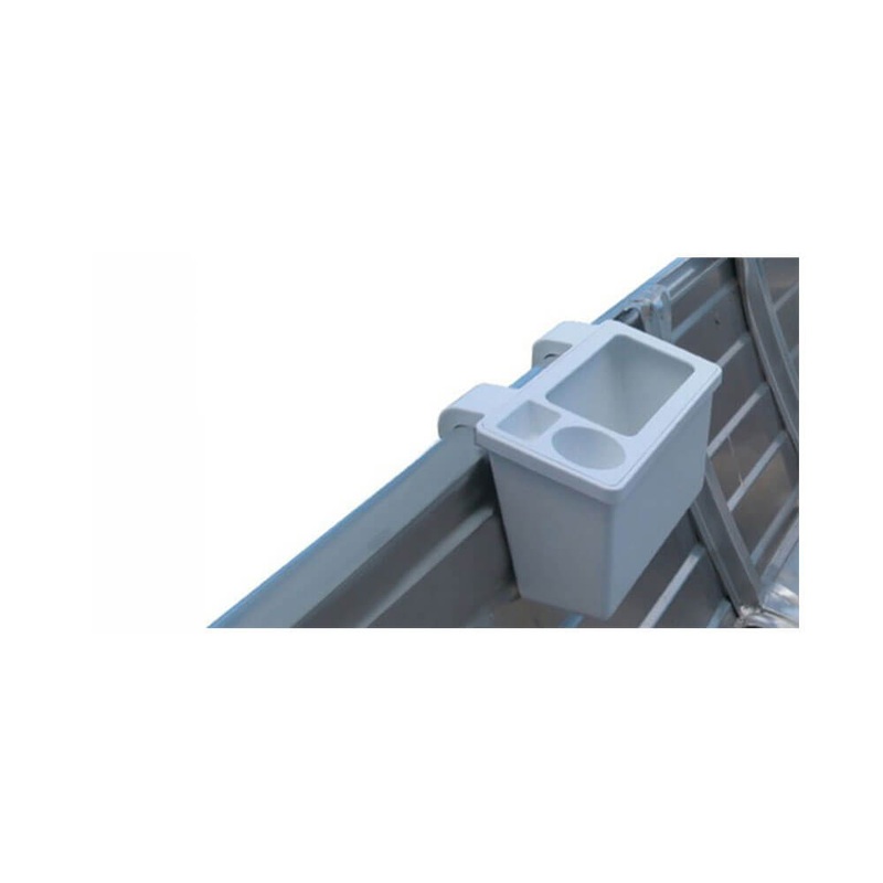 Tinnie appt et bac de rangement avec porte-boissons