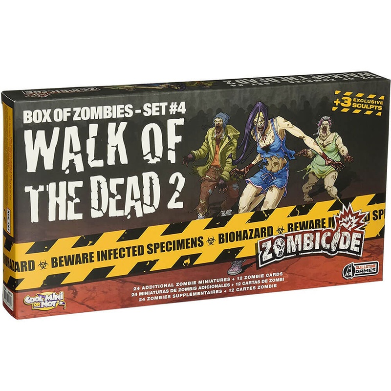 Zombicide Walk of the Dead 2 Box of Zombies (ensemble 4)