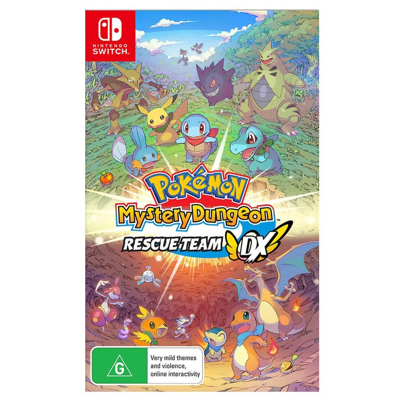 Swi Pokemon Mystery Dungeon Rescue Team DX Game
