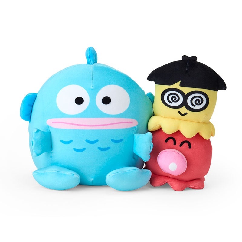 Hangyodon & Friends Better Together Throw Pillow Duo