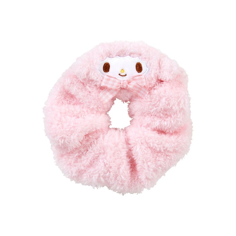 My Sweet Piano Cozy Plush Scrunchie (Gingham Bow)