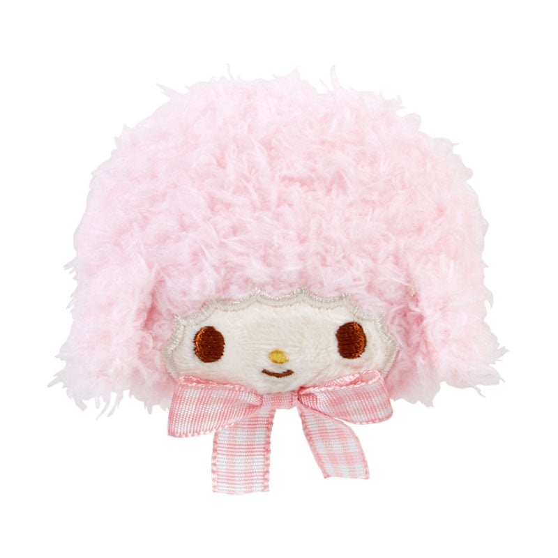 My Sweet Piano Plush Hair Clip (Gingham Bow)