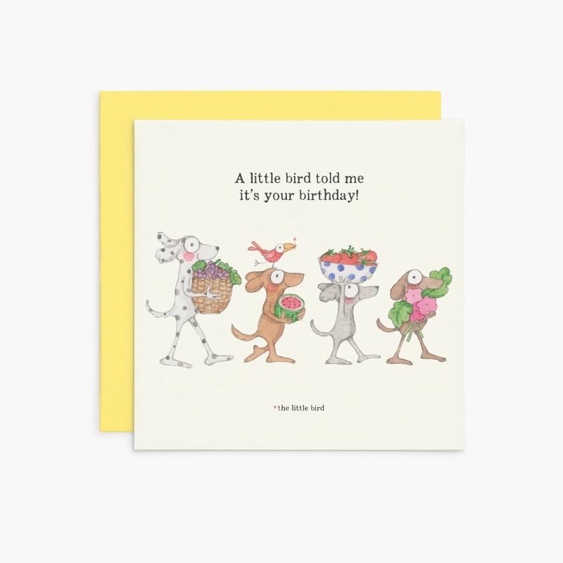 Affirmations-Twigseeds Birthday Card - A little Bird-K365