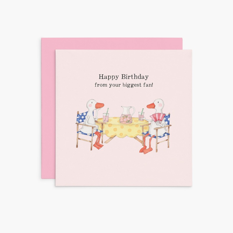 Affirmations-Twigseeds Birthday Card - Your Biggest Fan-K366