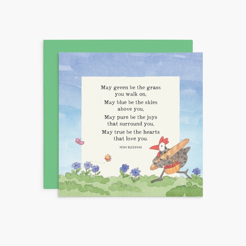 Affirmations-Twigseeds Greeting Card - Irish Blessing