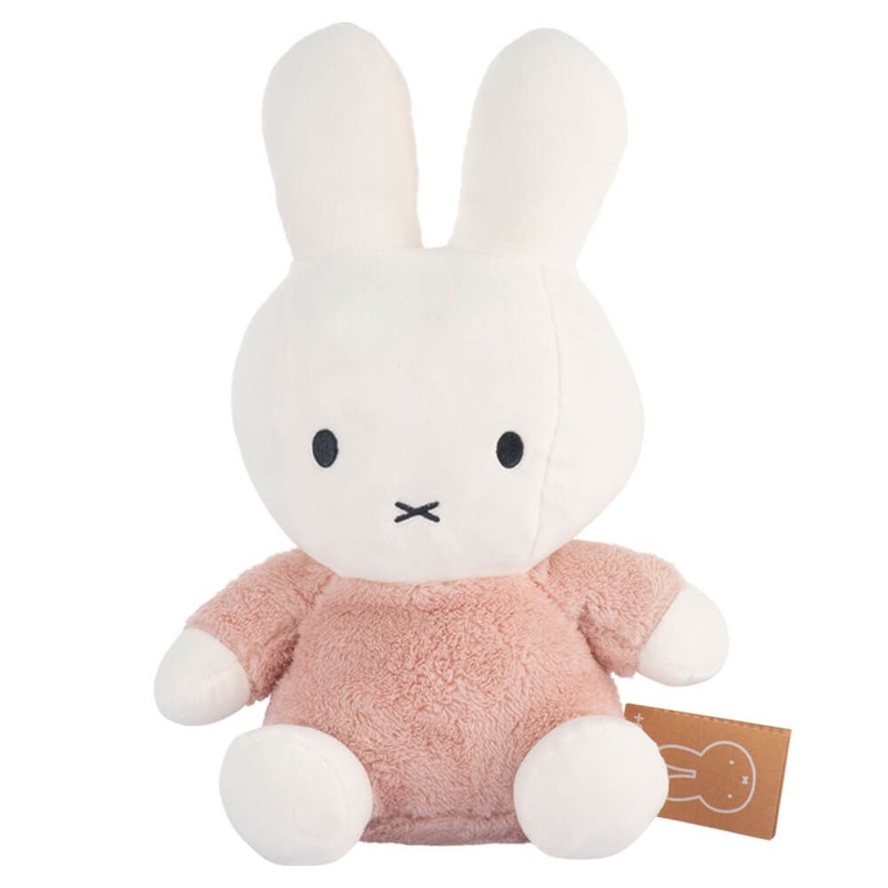 Miffy & Friends Miffy Fluffy Cuddle Pink Large 35cm