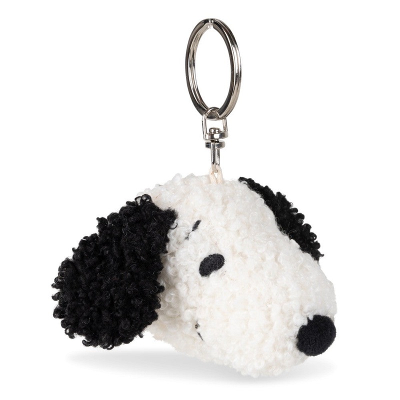 Peanuts Snoopy Keychain (ECO) Tiny Teddy Cream 4.5 cm