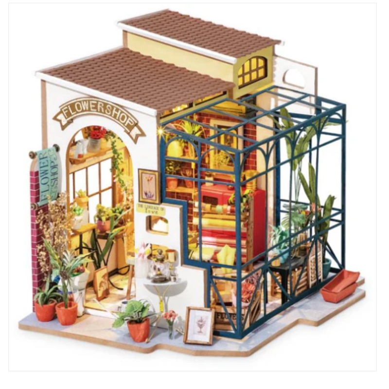 Robotime DIY Mini House Emily's Flower Shop