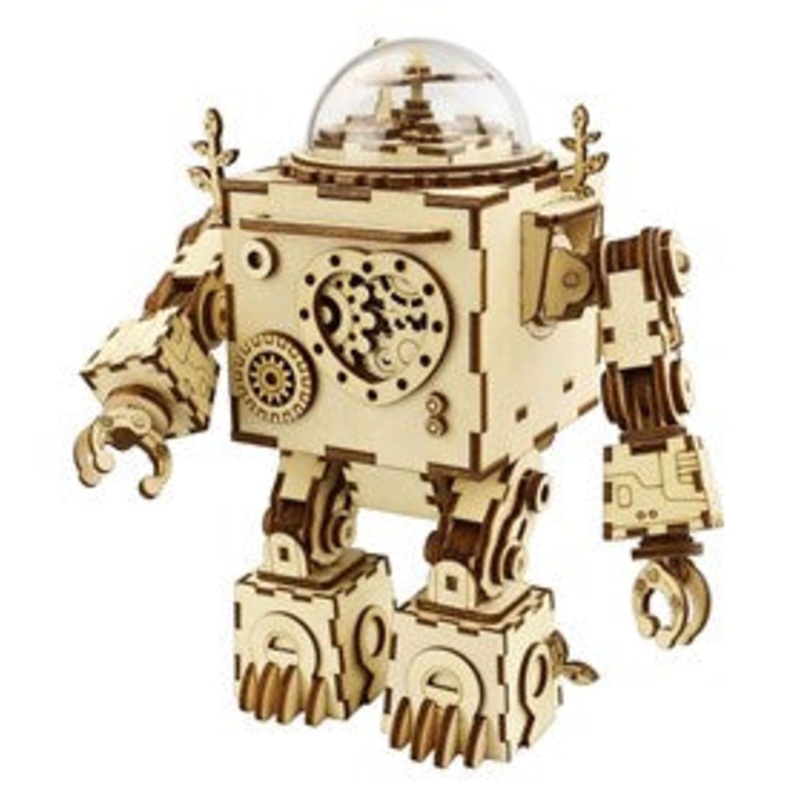 Robotime ROKR 3D Wooden Puzzle  Music Box Orpheus