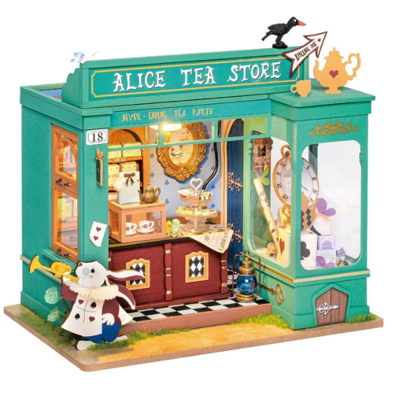 Robotime Rolife DIY Miniature House Alice's Tea Store