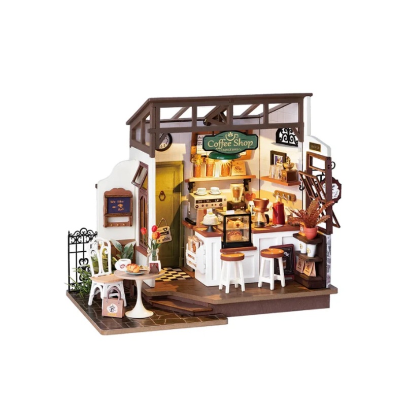 Robotime Rolife DIY Miniature House No.17 (Slow Life) Cafe
