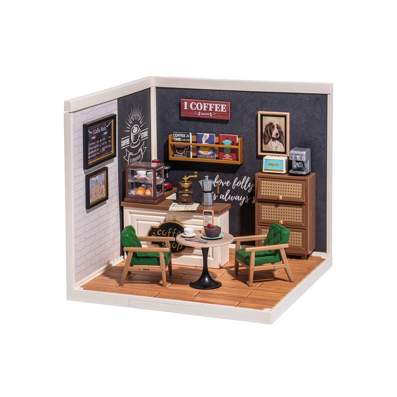 Robotime Rolife DIY Plastic Superstore Daily Inspiration/Breezy Time Cafe