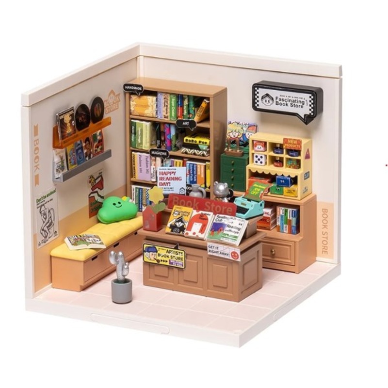 Robotime Rolife DIY Plastic Superstore Fascinating Book