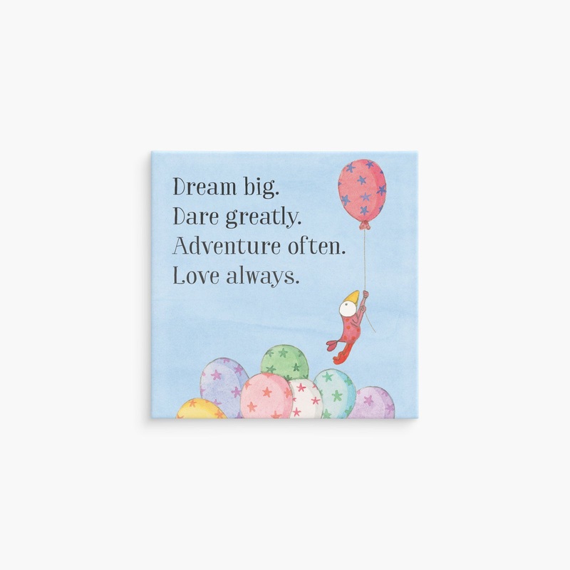 Affirmations-Twigseeds Magnet - Dream big. Dare greatly