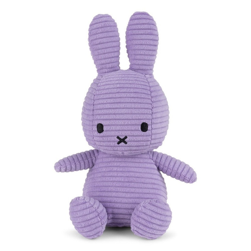 Miffy & Friends Miffy (ECO) Corduroy Lilac 23cm