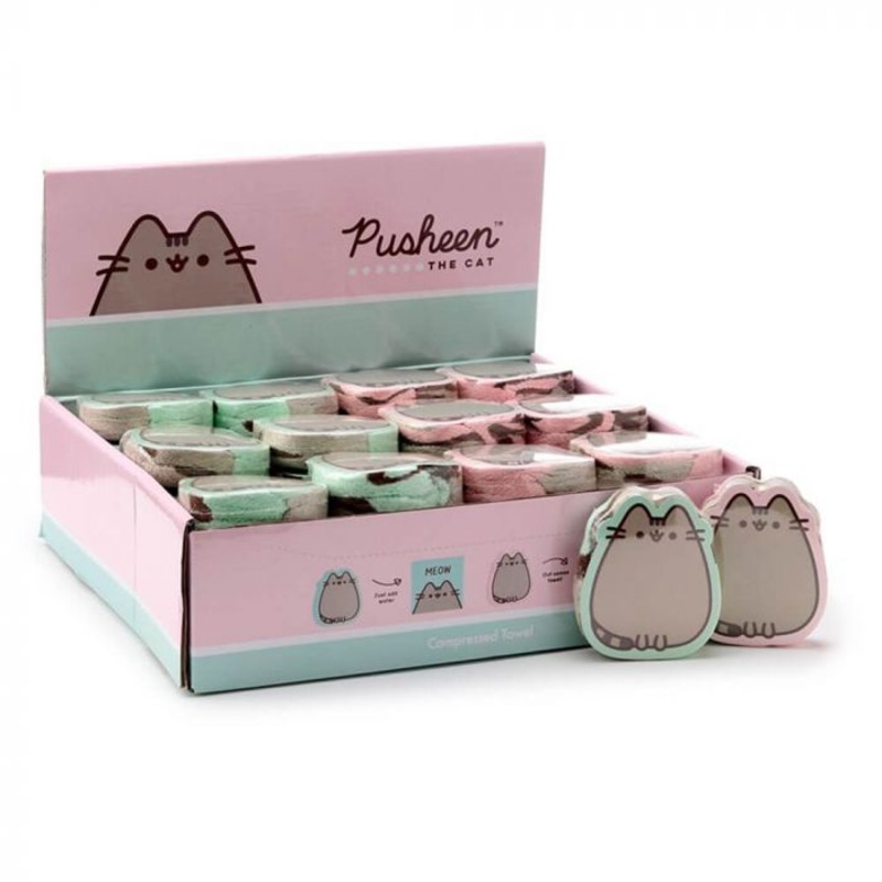 Pusheen Compressed Towel 14.5cm