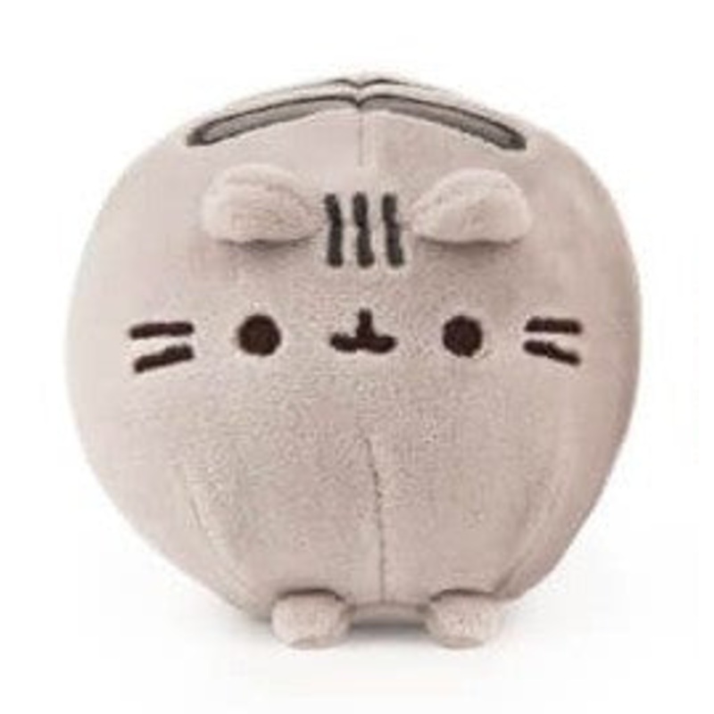 Pusheen Round Plush Squishy - Grey 9CM