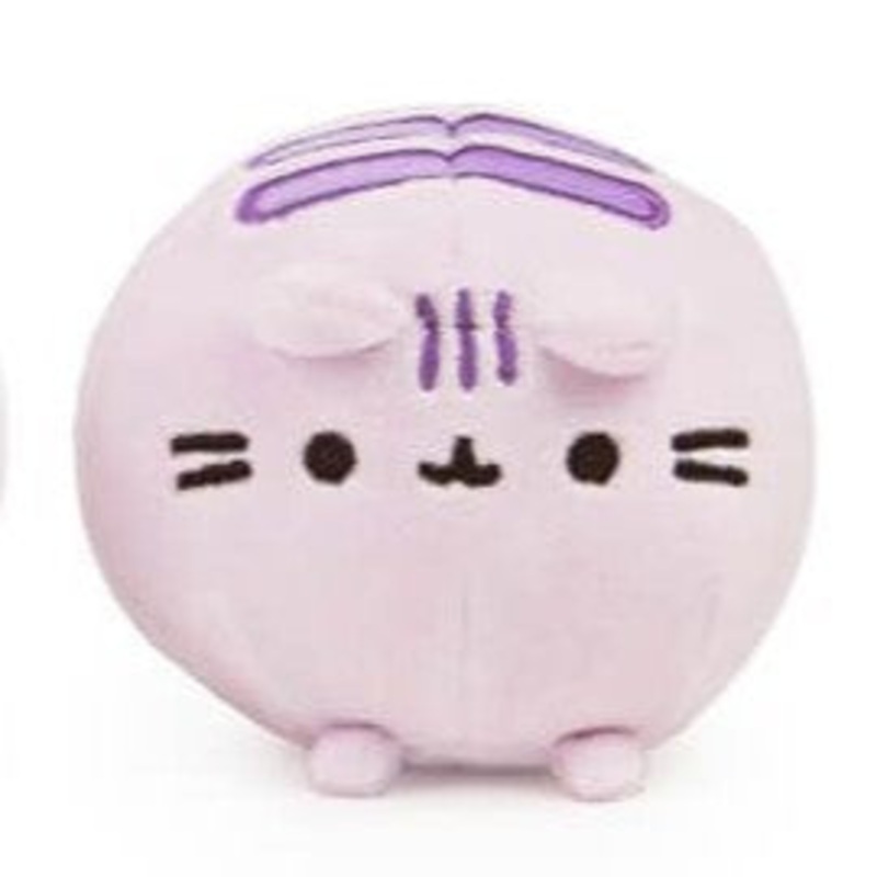 Pusheen Round Plush Squishy - Lilac 9CM