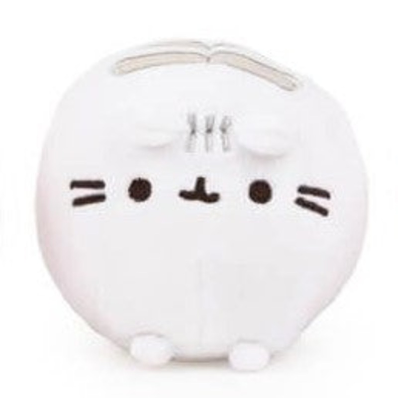 Pusheen Round Plush Squishy - White 9CM