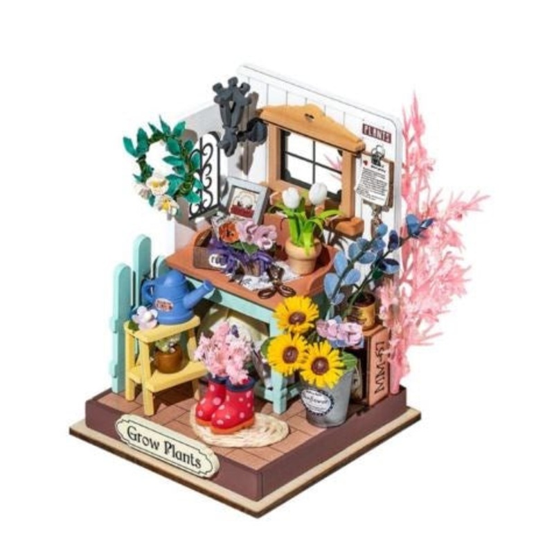 Robotime DIY Mini House Dreaming Terrace Garden