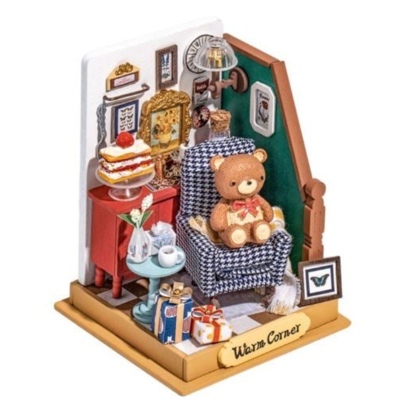 Robotime DIY Mini House Holiday Living Room