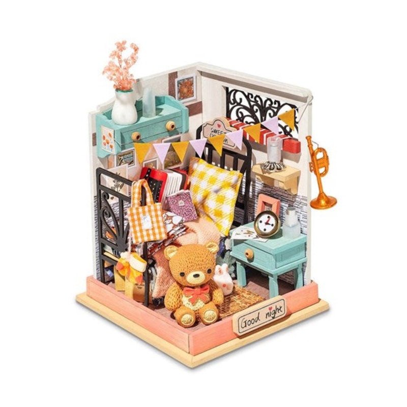 Robotime DIY Mini House Sweet Dream - Bedroom