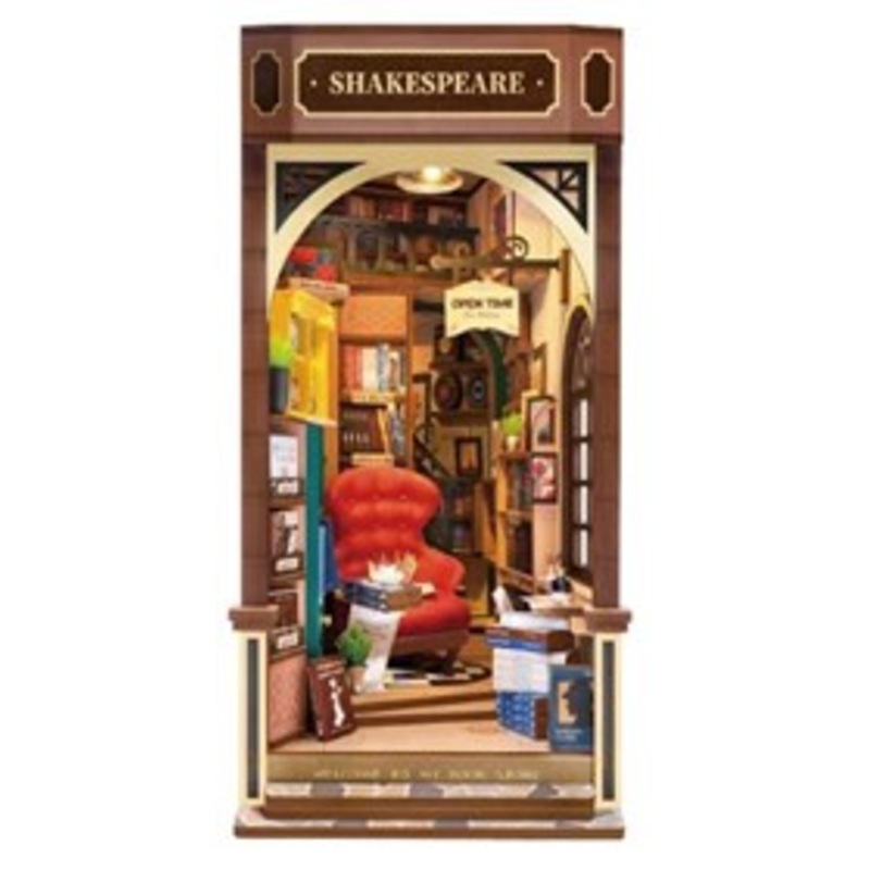 Robotime Rolife DIY Book Nook Bookstore TGB07