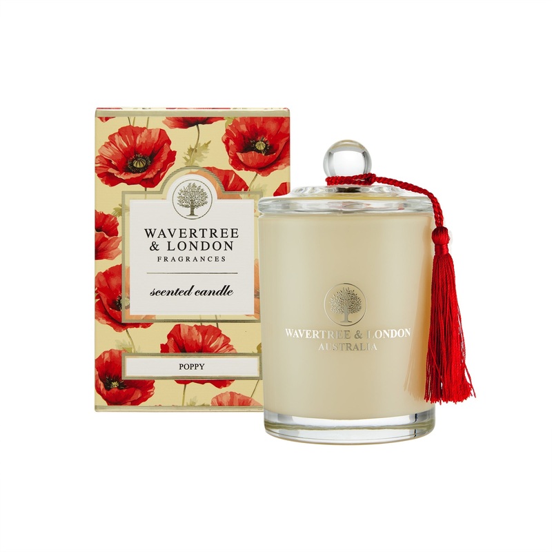 Wavertree & London Poppy Candle 330g