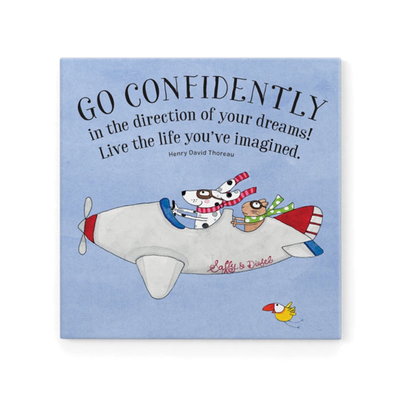 Affirmation Twigseeds Magnet-Go Confidently