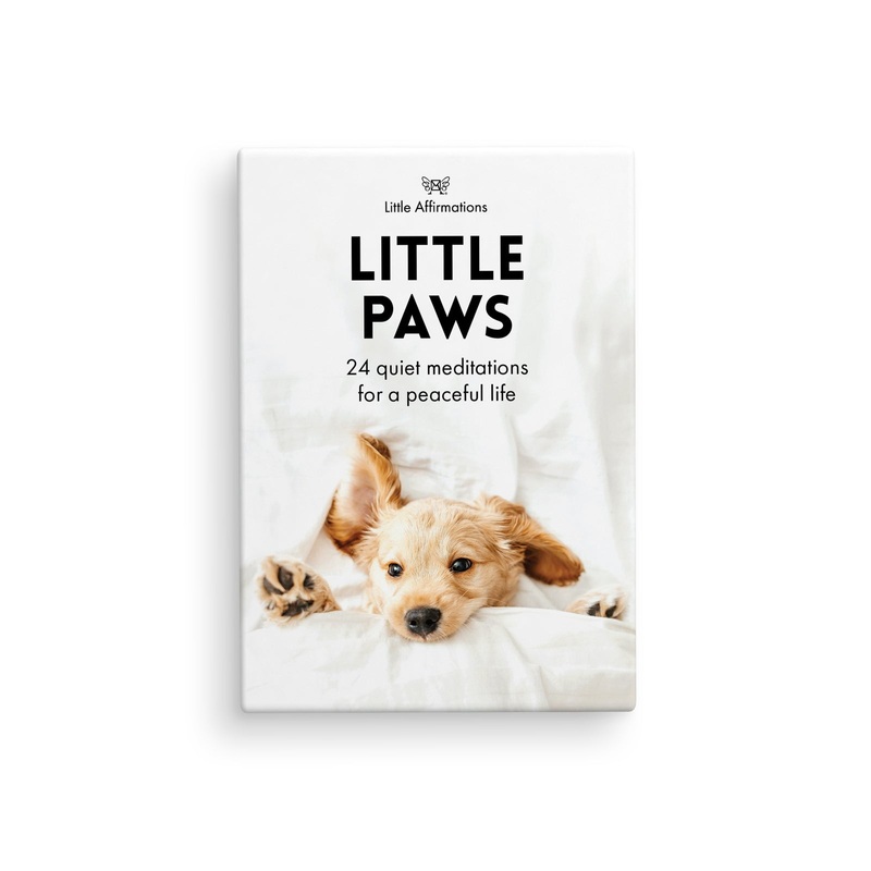 Affirmations - Little Paws - 24 Animal affirmation cards + stand