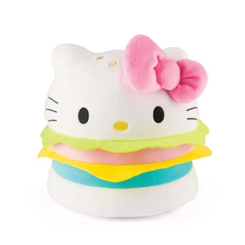 Hello Kitty and Friends-Hello Kitty Hamburger Plush 25cm