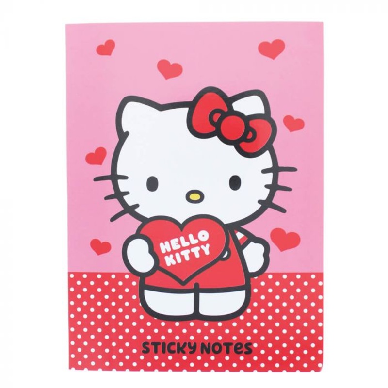 Hello Kitty Hearts & Bow Sticky notes set