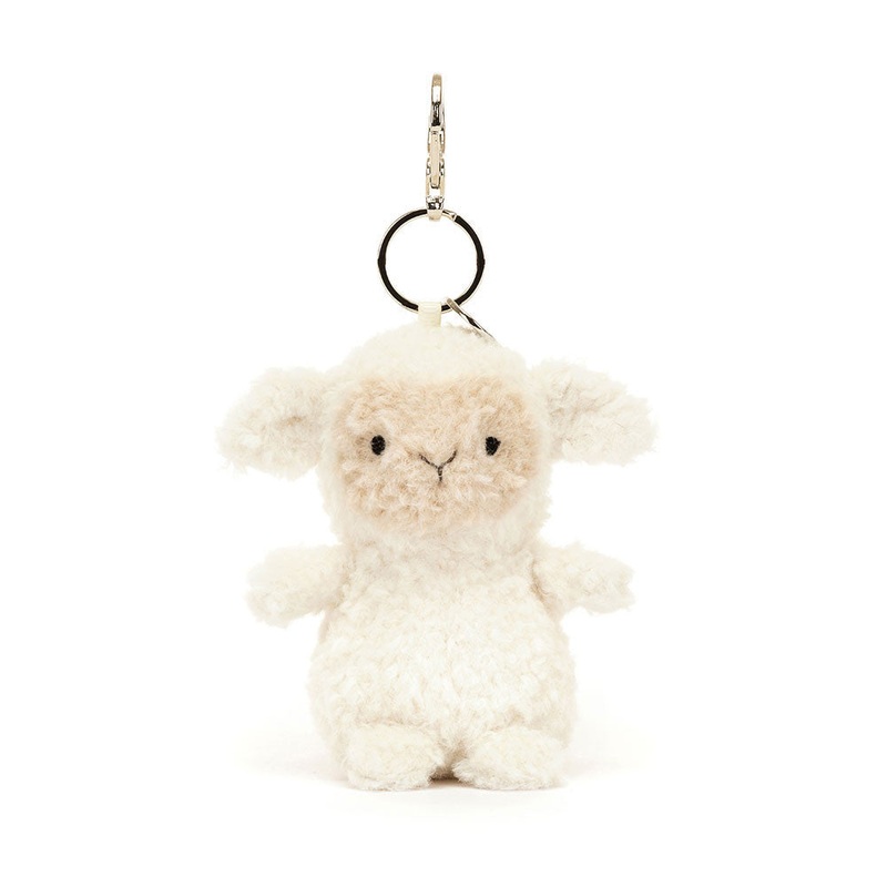 Jellycat Little Lamb Bag Charm 17cm