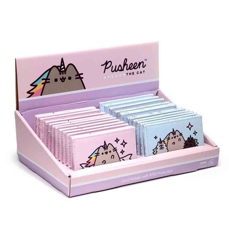Pusheen Card Wallet with RFID Protection