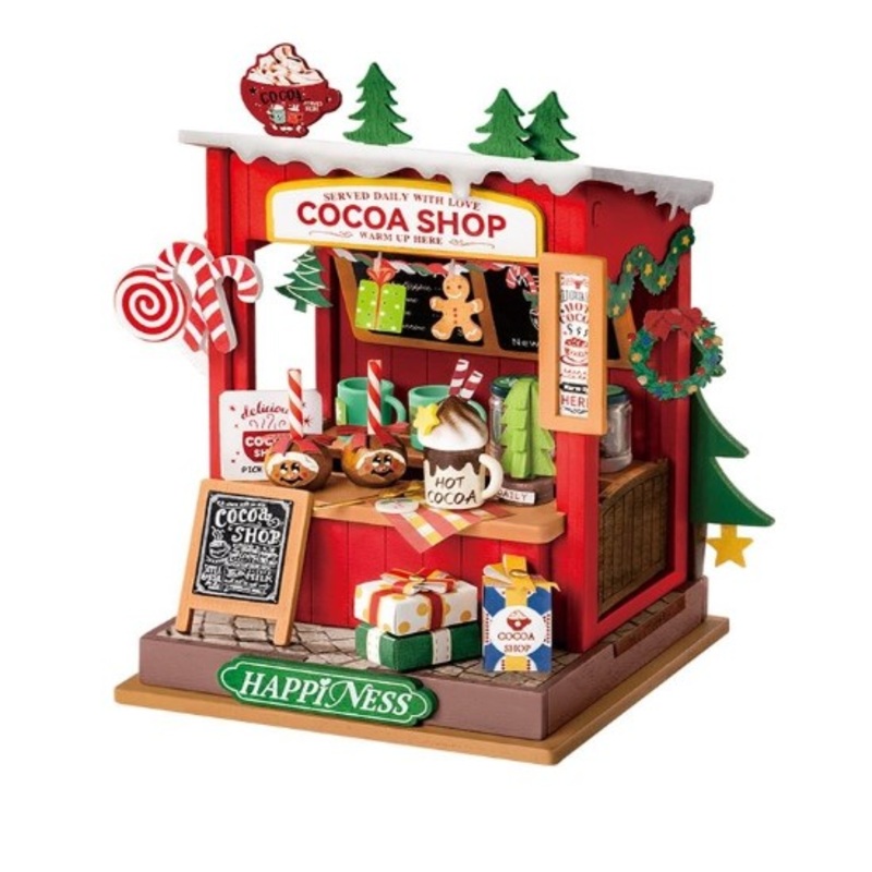 Robotime Rolife Cocoa Shop