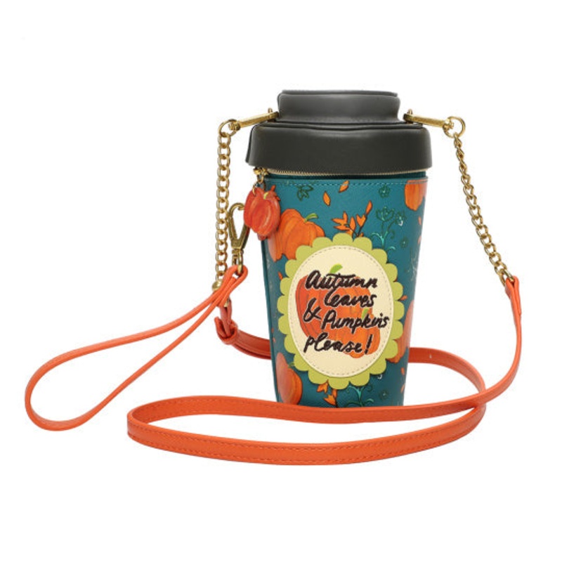 Vendula Sugar and Spice Coffee Shop Pumpkin Spice Latte Bag
