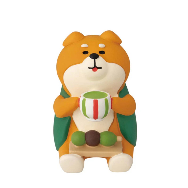 Decole Concombre Figurine - Japanese Green Tea Shop - Green Tea Dog