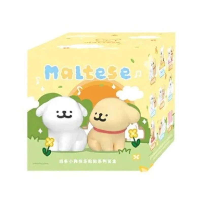 Funism Maltese Happy Snuggling Series - Blind Box Figurines