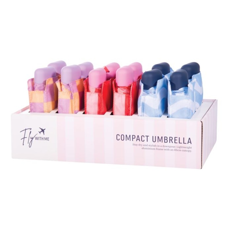 IsGift Compact Umbrella - Fly With Me