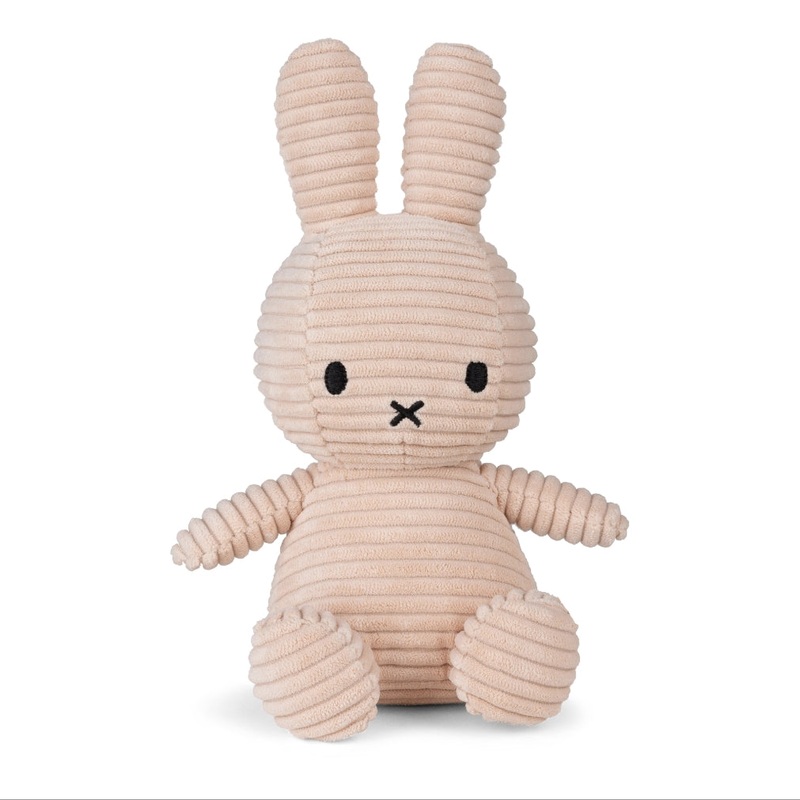 Miffy & Friends Miffy (ECO) Corduroy Misty Rose 23cm