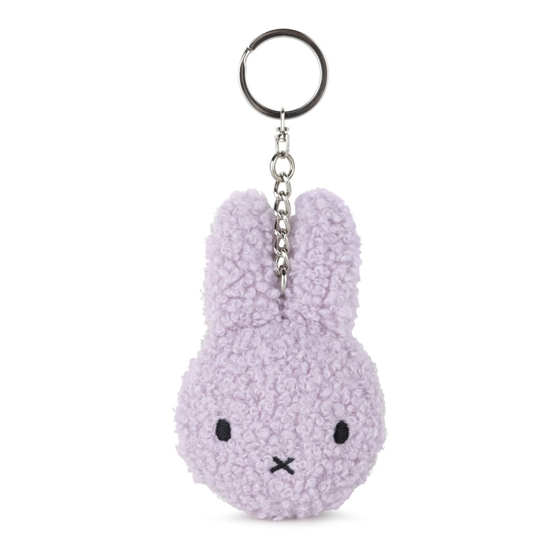 Miffy & Friends Miffy Flat Keychain Tiny Teddy Lavender 10cm