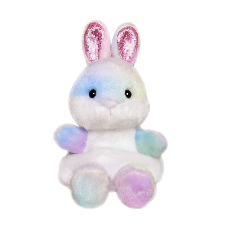 Palm Pal Rainbow Bunny 13cm