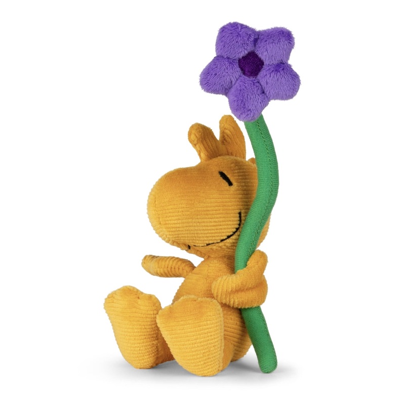 Peanuts Woodstock Mini Corduroy with Flower 12cm