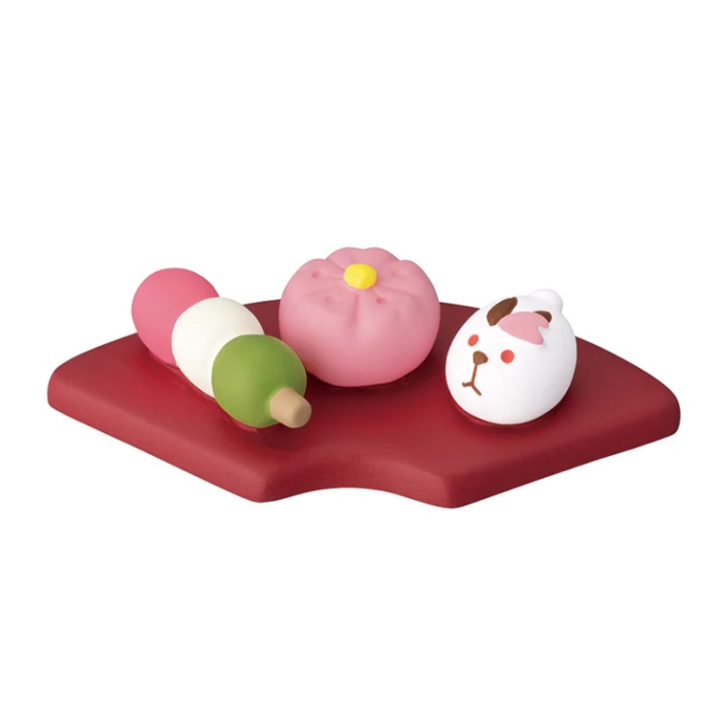 Decole Concombre Figurine - Sakura Viewing Party - Spring Japanese Sweets