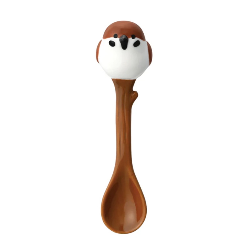 Decole Perching Bird Stirring Spoon - Sparrow