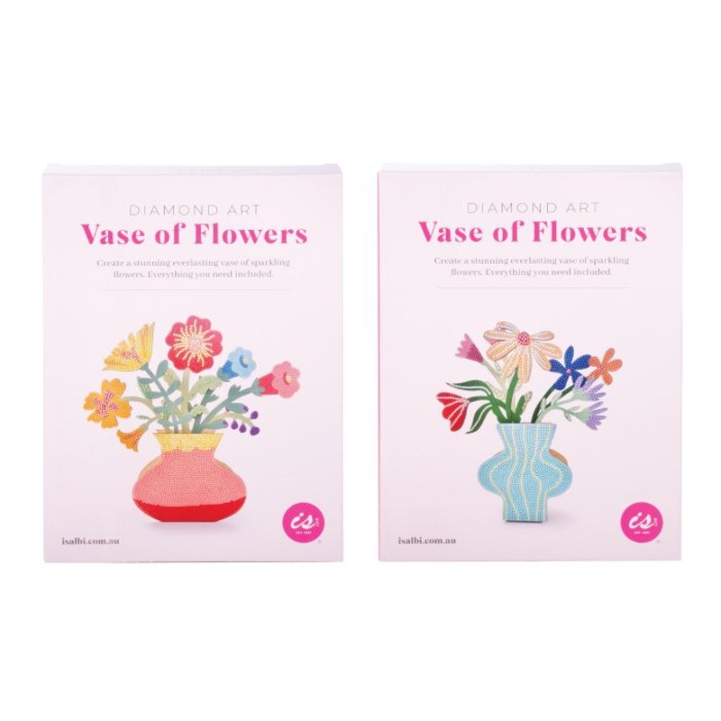 IsGift Flower Vase - DIamond Art