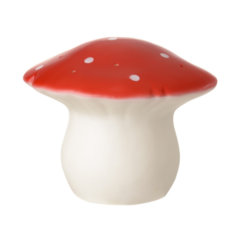 Knox & Fleyd Heico Lamp  Medium Mushroom Red